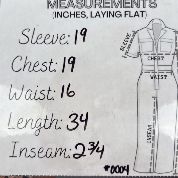 NEW GENERATION LOVE ALLEGRA SEQUIN JUMPSUIT 3/4 SLEEVE SHORTS SZ L - Picture 11 of 11